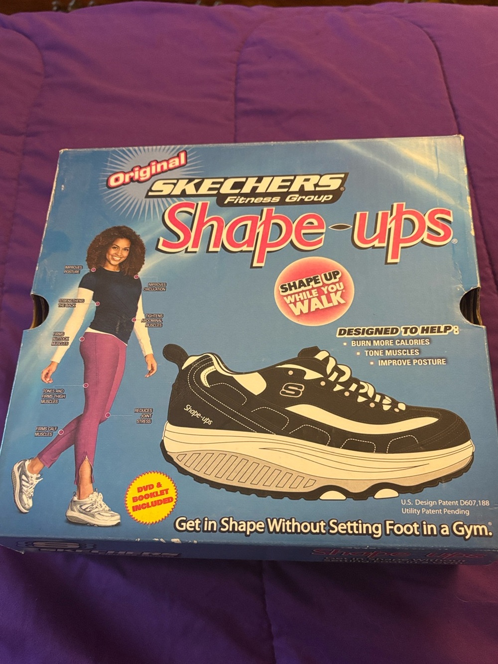 Skechers Shape-ups Women's Walking Shoes - Black/Cream